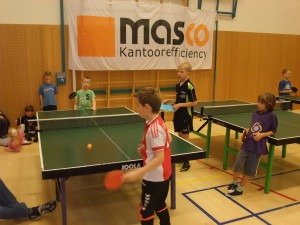 Spelers groep 4 in actie