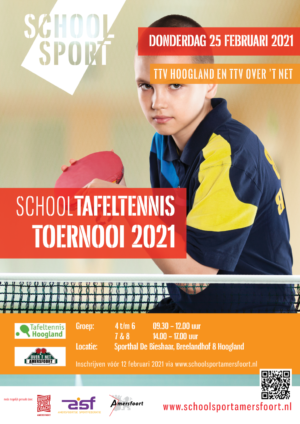 SCHOOL TAFELTENNIS TOERNOOI 2021