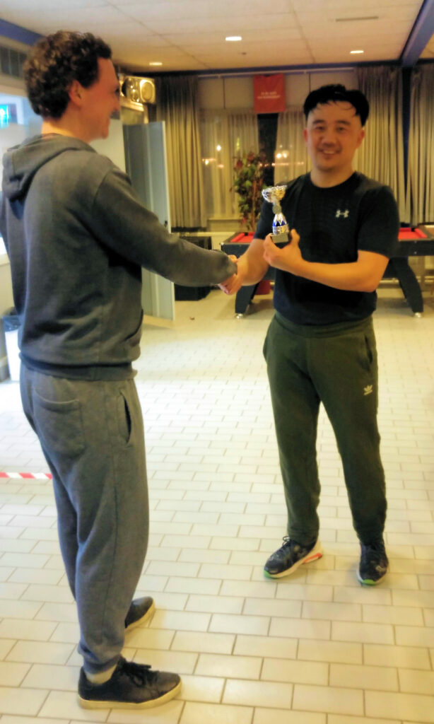 BSED-Dubbel, 2e Sergey Kim met Pieter de Graaf