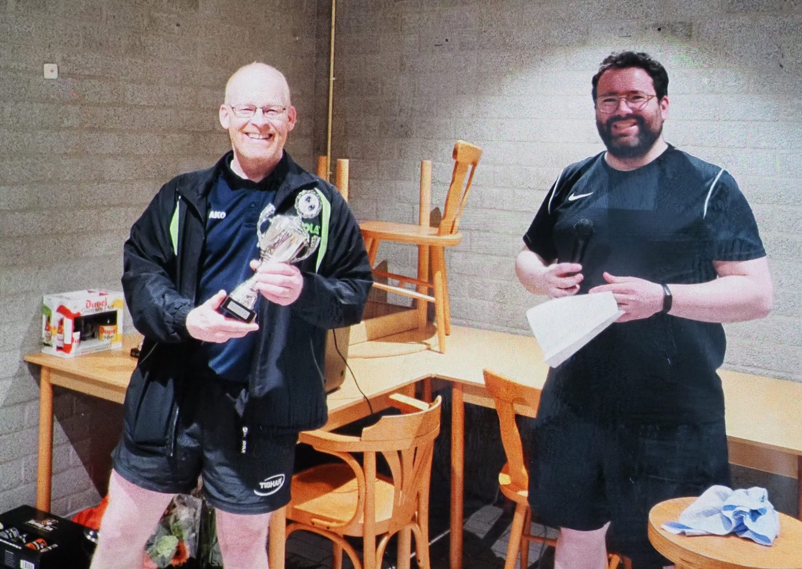 1e plek senioren B Tim