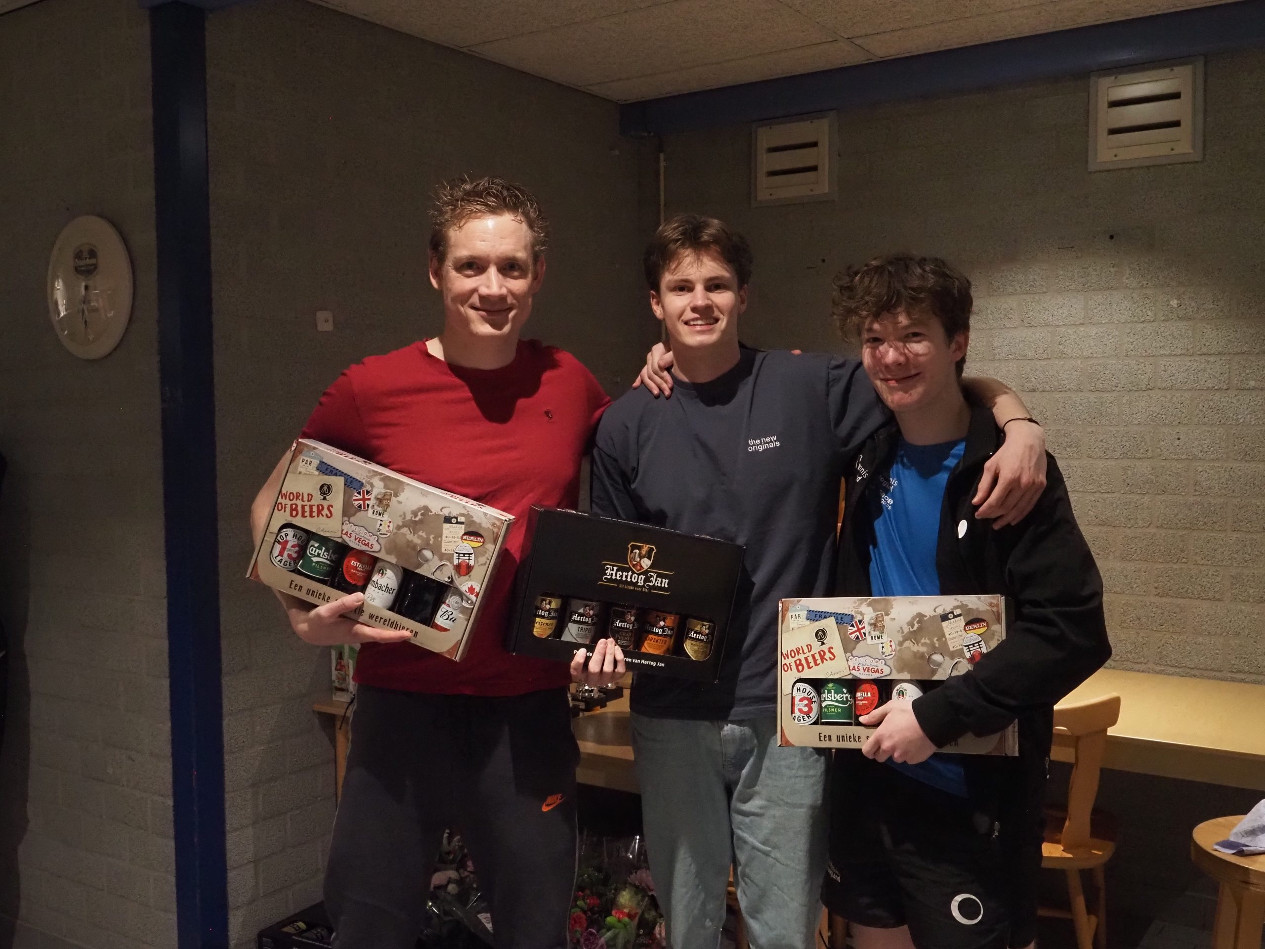 Duo Ere-Klasse Kampioenen – Duco – Thom – Thomas