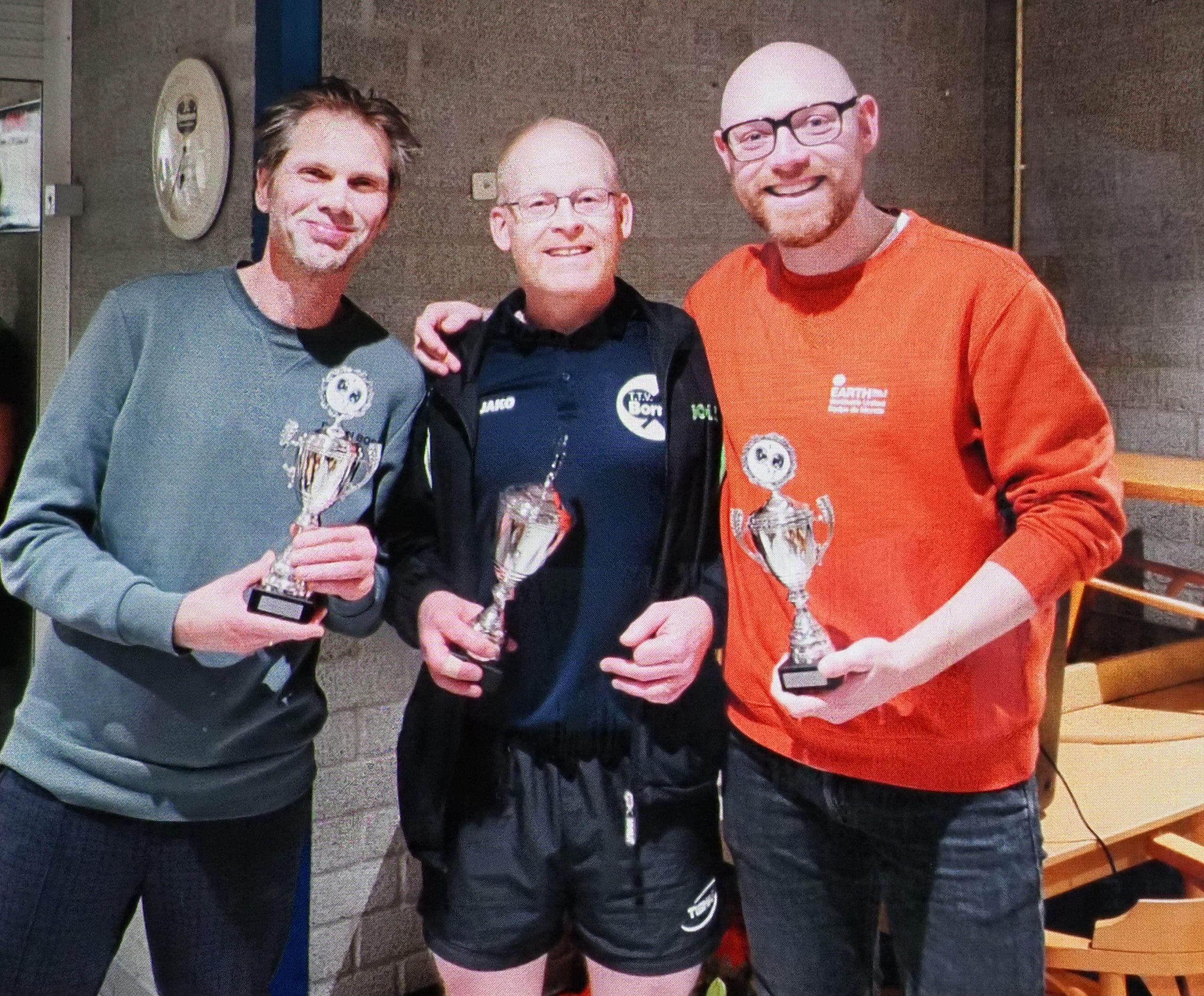 Winnars Senioren B – Tjitte – Tim – Rogier